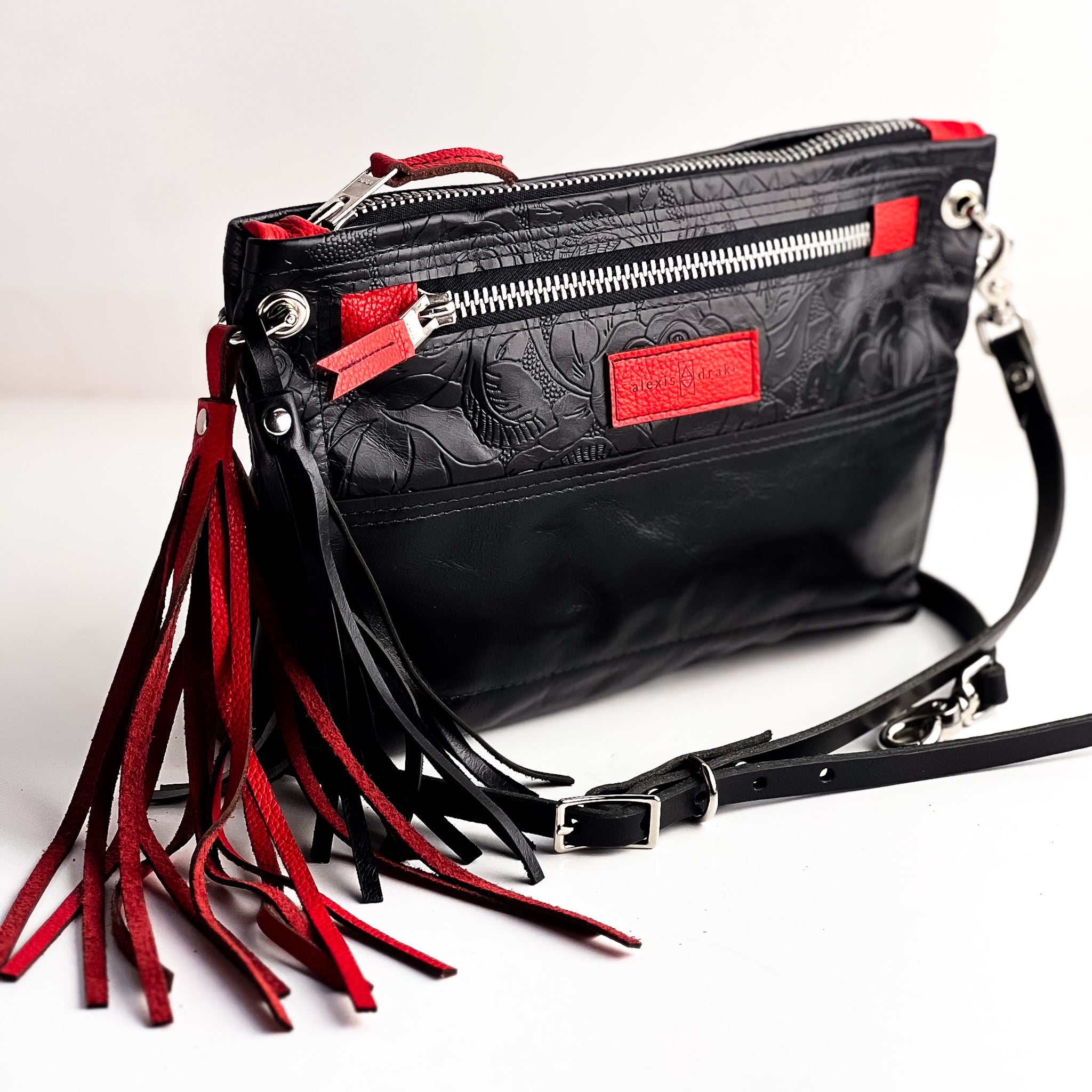 Rodeo Collection | Sophie Crossbody | Black Rose