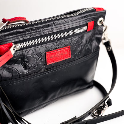 Rodeo Collection | Sophie Crossbody | Black Rose