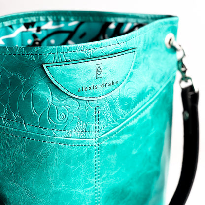 Rodeo Collection | V-Tivoli Shoulder Tote | Cactus Rose