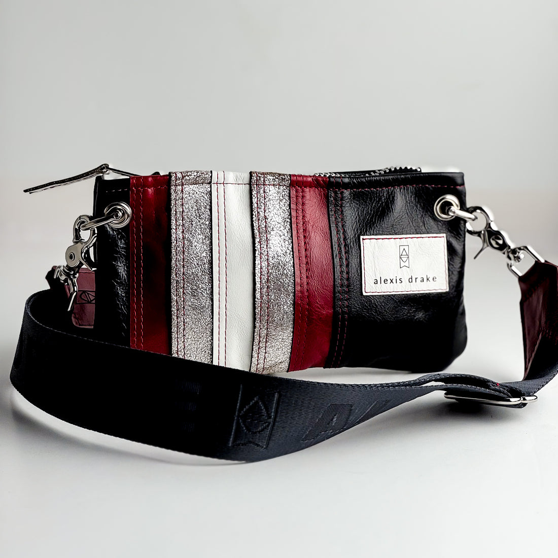 Grad Collection | Rainbow Belt Bag Crossbody | Ruby + Sparkle
