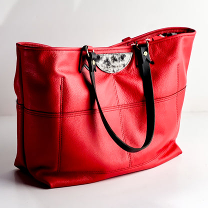 Rodeo Collection | Charlotte Shoulder Tote | Scarlet