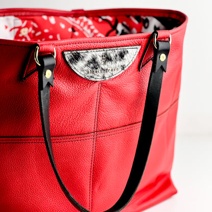 Rodeo Collection | Charlotte Shoulder Tote | Scarlet