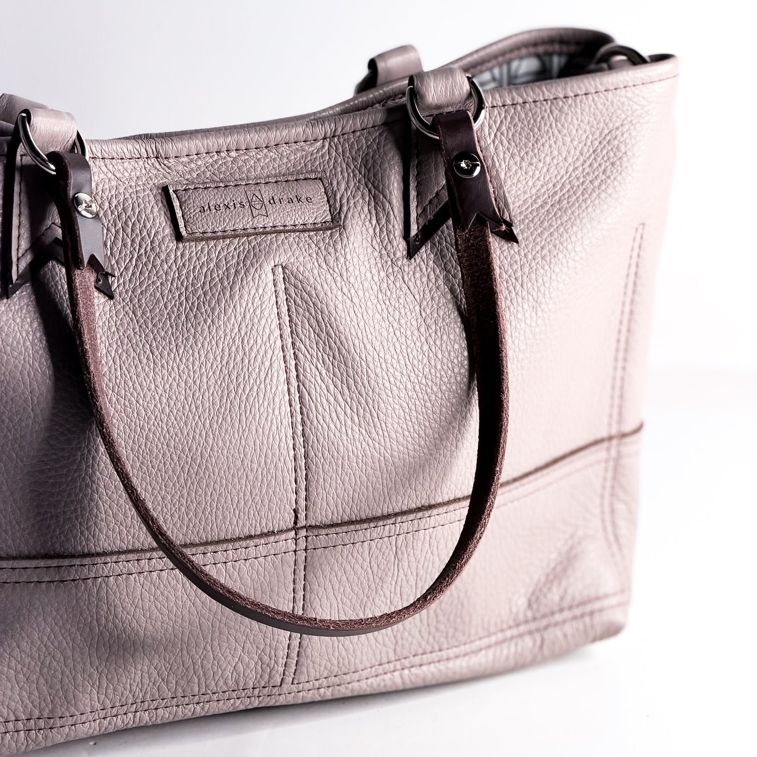 Everyday Collection | Nellie Satchel + Crossbody | Stone
