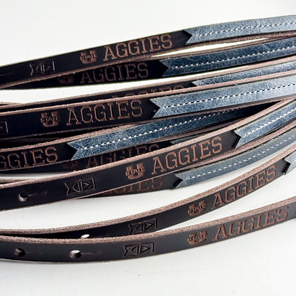 Utah State University Collection | Jewelry | Leather Wrap Bracelet | Aggies