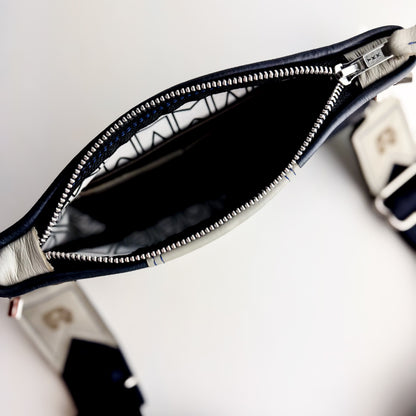 Utah State University Collection | Belt Bag Crossbody | Navy + Gray