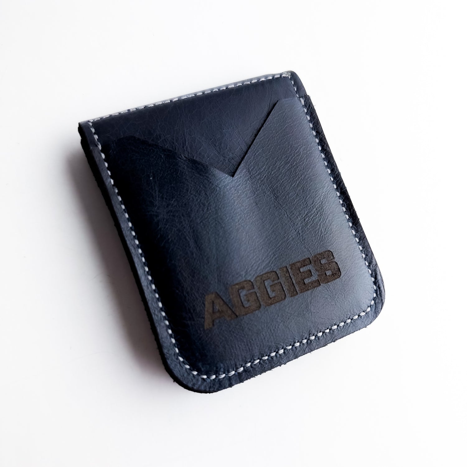 Utah State University Collection | Money Clip Wallet | Navy