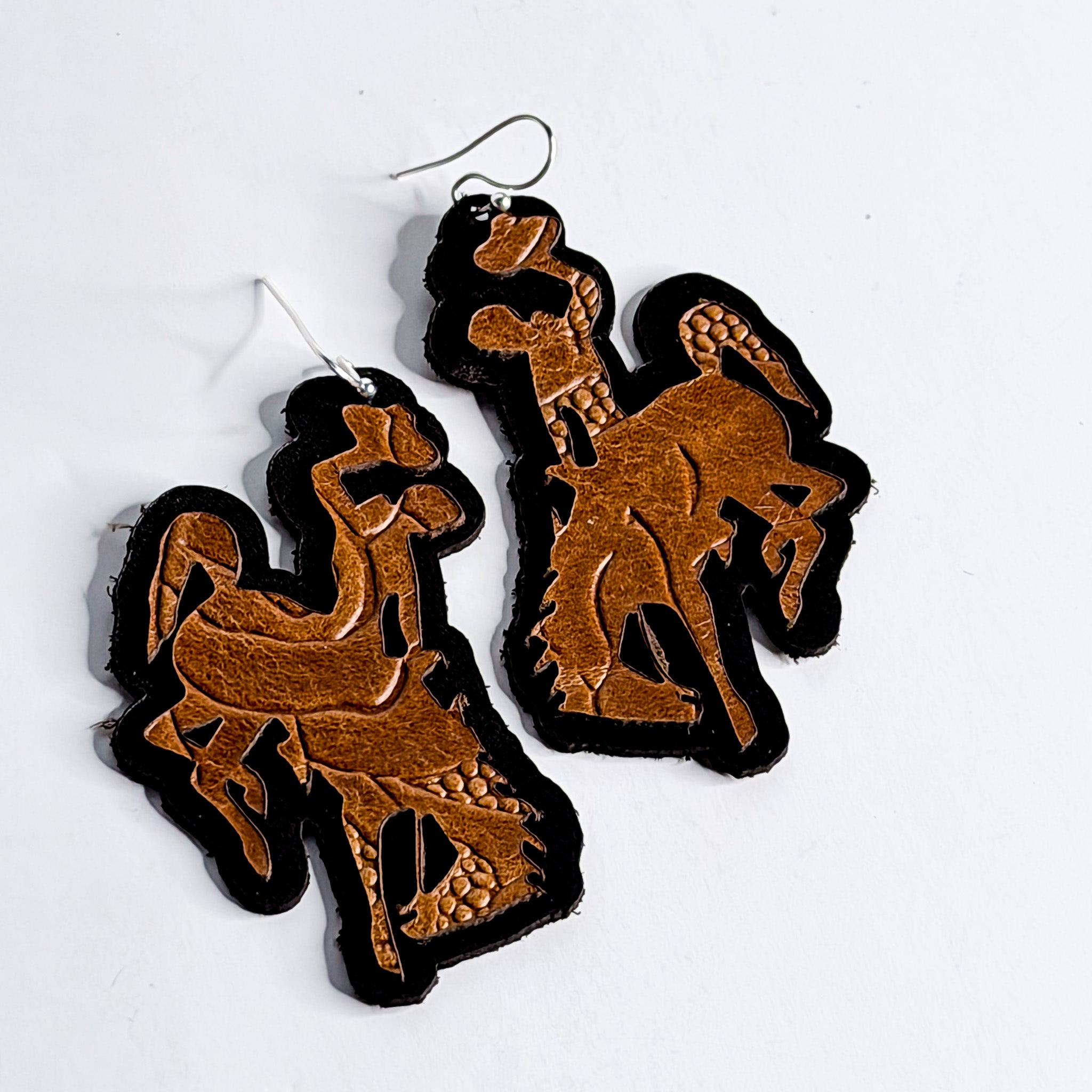 Steamboat Collection | Jewelry | Steamboat Leather Earrings