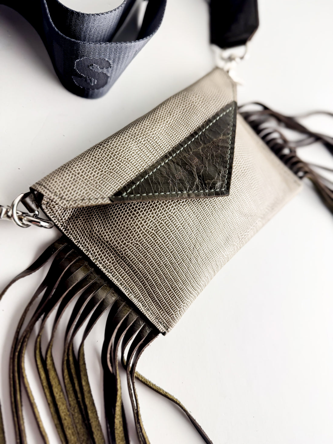 Rodeo Collection | Envelope Cellphone Crossbody | Copperhead + Moss