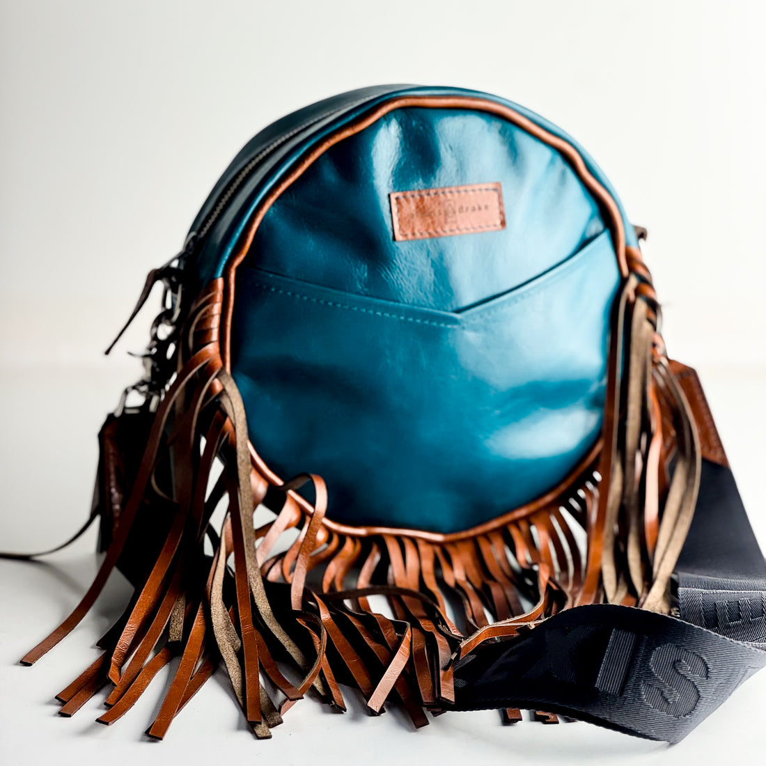 Rodeo Collection | Flicka Crossbody | Turquoise + Whiskey