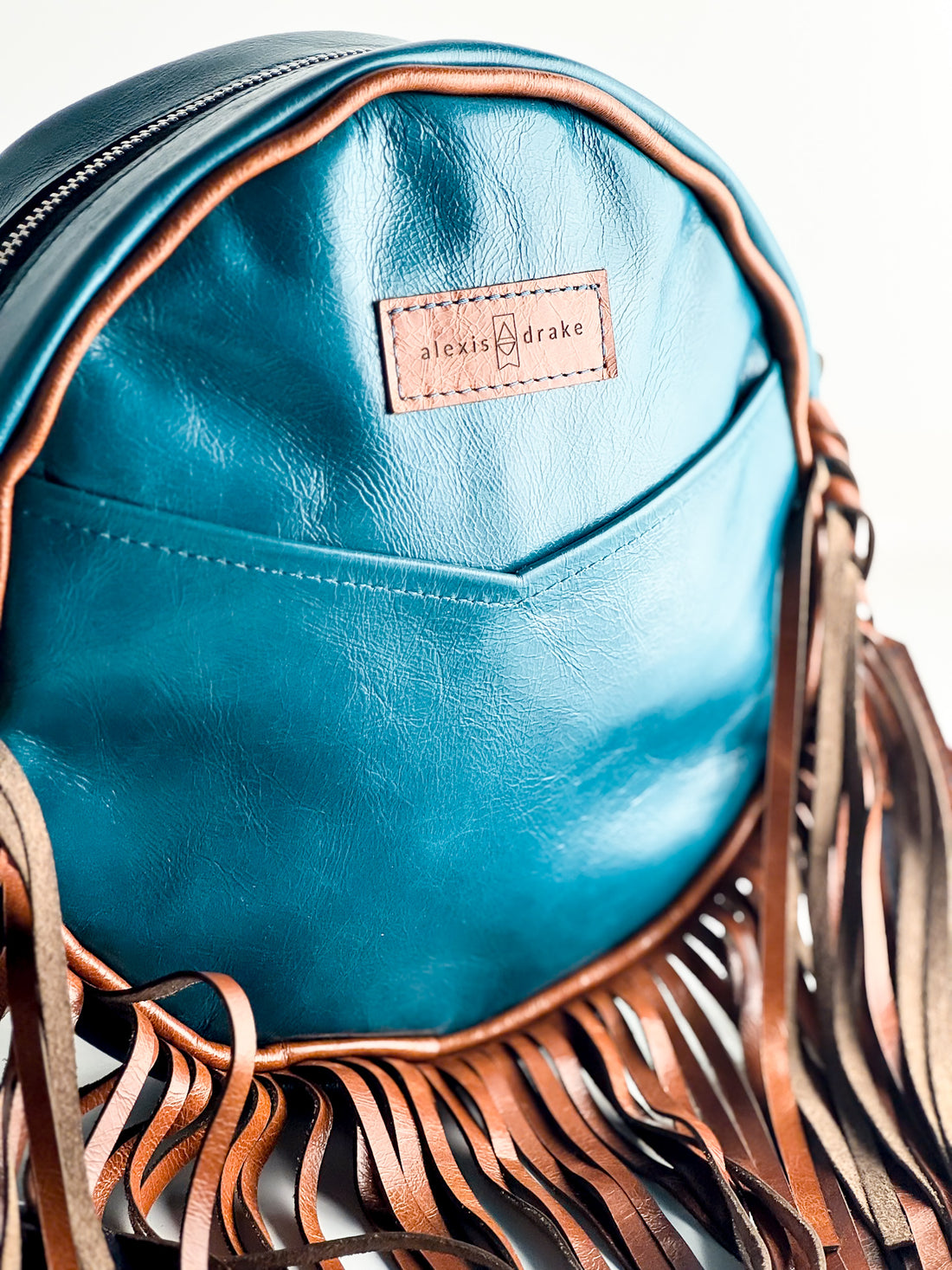 Rodeo Collection | Flicka Crossbody | Turquoise + Whiskey