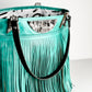 Rodeo Collection | Beach Shoulder Tote | Cactus Teal