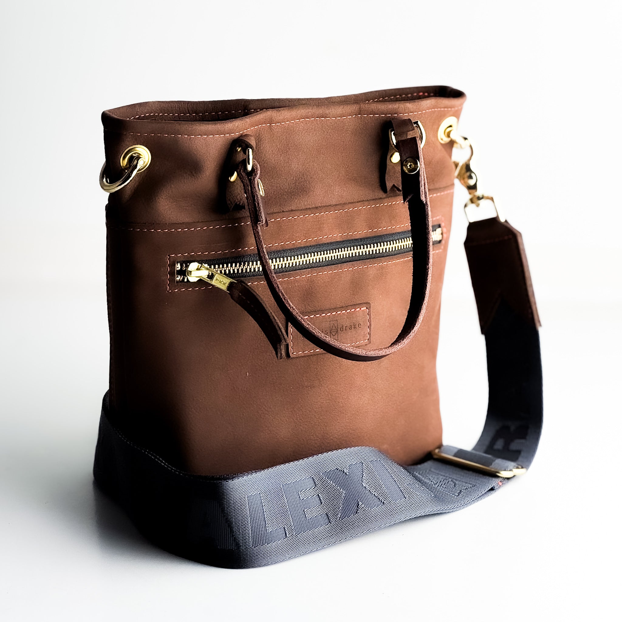 Autumn Reverie Collection | Amika Satchel + Crossbody | Mocha Suede