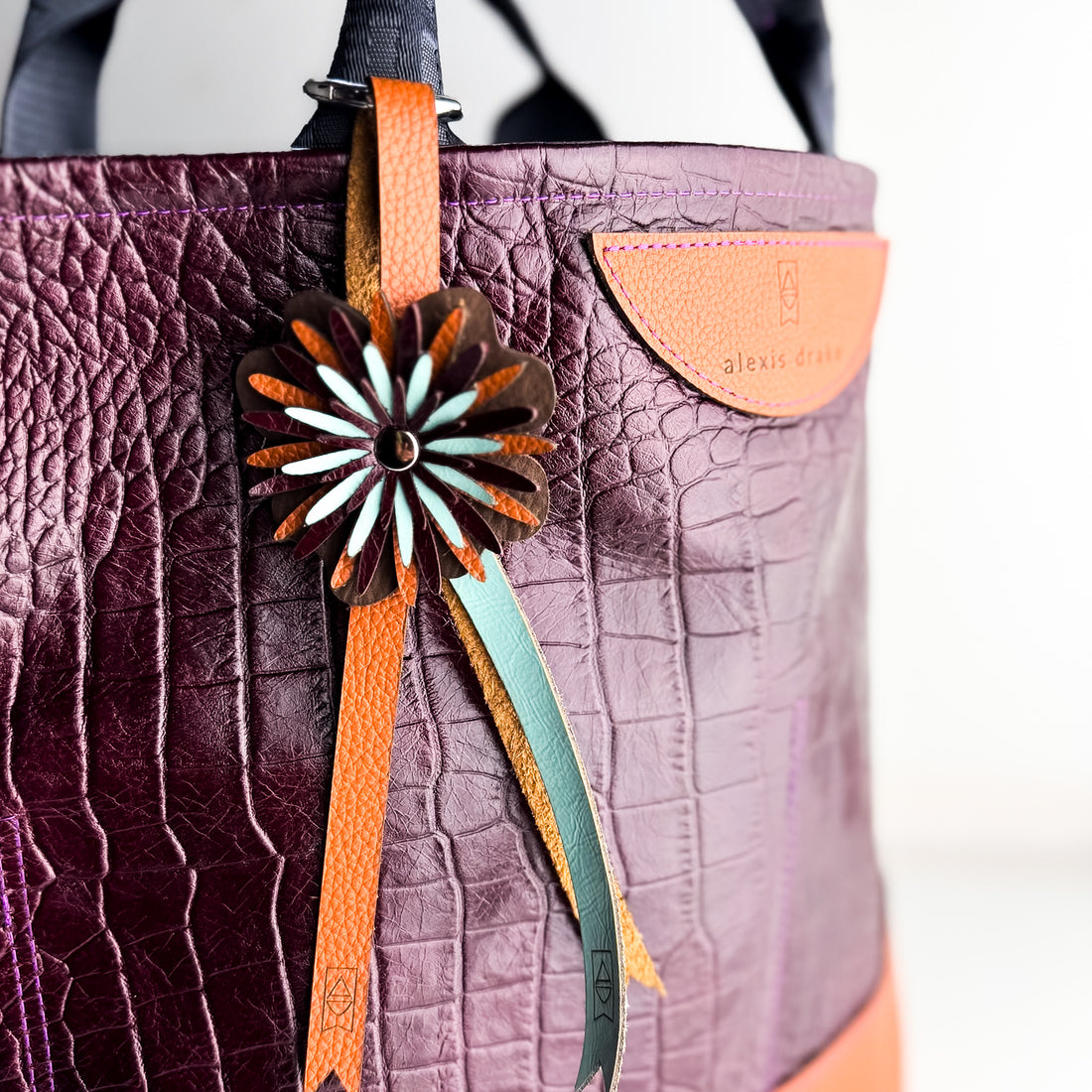 Keychain | Flower Floof Bag Charm | Autumn Reverie