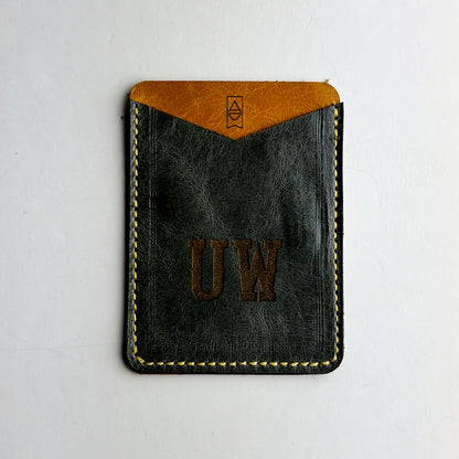 Steamboat Collection | Cellphone Card Holders | Grey + Butter