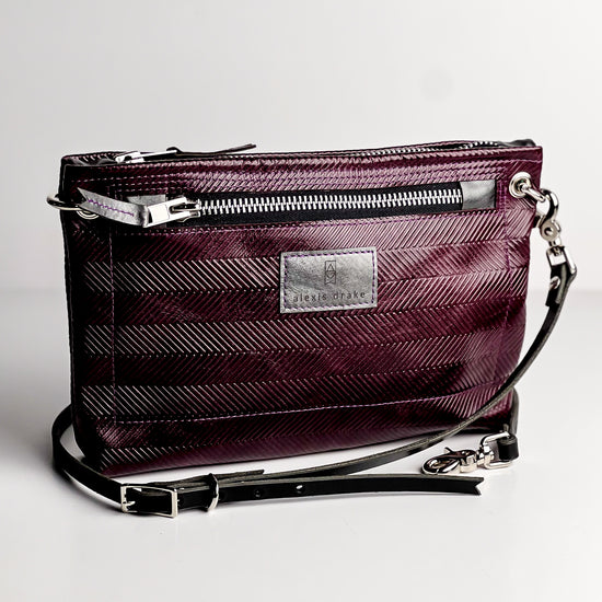 Fall Collection | Sophie Crossbody | Plum Tweed