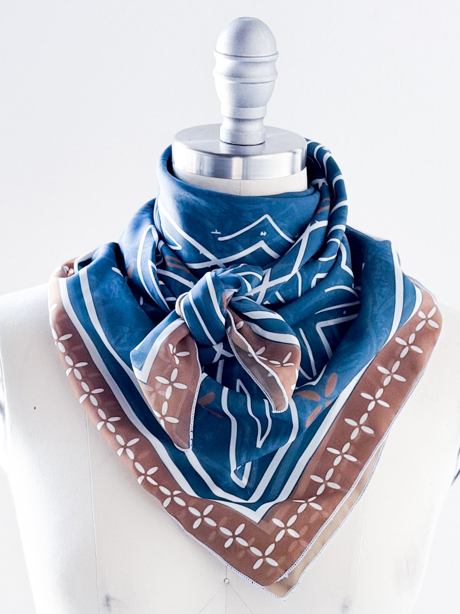 Scarf | Vintage Cowgirl Collection | Blue