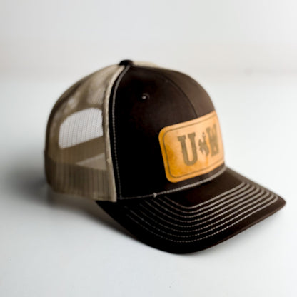 Steamboat Collection | UW Trucker Hat | Brown