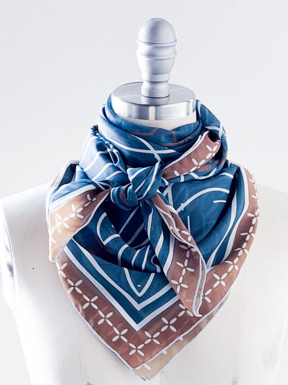 Scarf | Vintage Cowgirl Collection | Blue