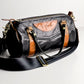 XO Collection | Gigi Baby Duffel | Whiskey + Black
