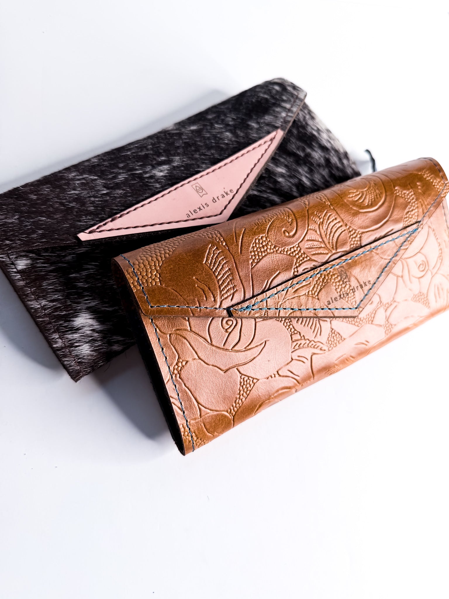 Vintage Cowgirl Collection | Genevieve Wallet | Golden Rose Embossed