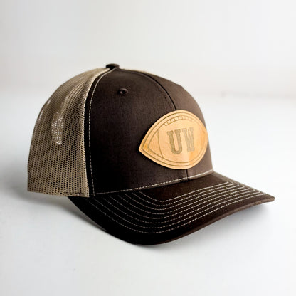 Steamboat Collection | UW Football Trucker Hat | Brown + Butter