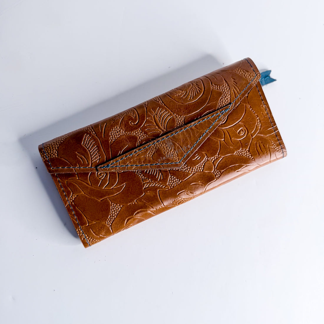 Vintage Cowgirl Collection | Genevieve Wallet | Golden Rose Embossed