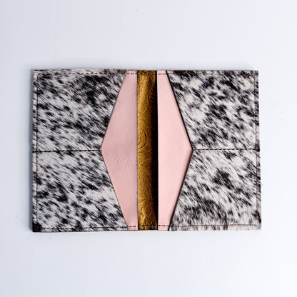 Vintage Cowgirl Collection | Passport Capsule Wallet | Golden Rose Embossed
