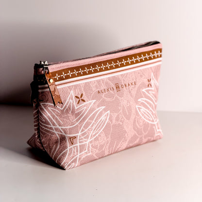 Canvas Make Up Bag | Vintage Cowgirl