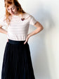 Fall Capsule Collection | Pleated Twirly Skirt | Black