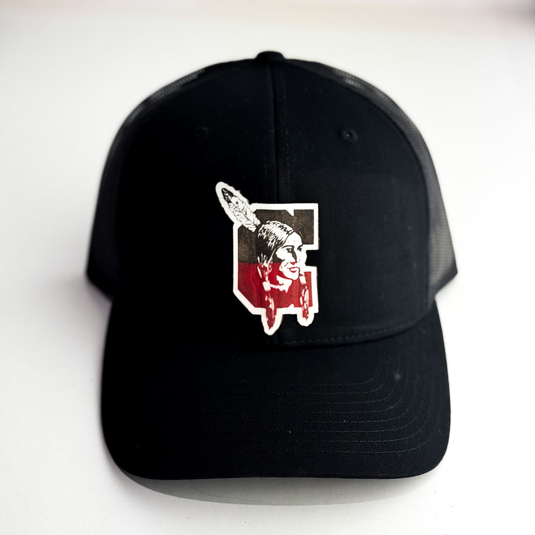 Tribe Collection | Trucker Hat | Red + Black C