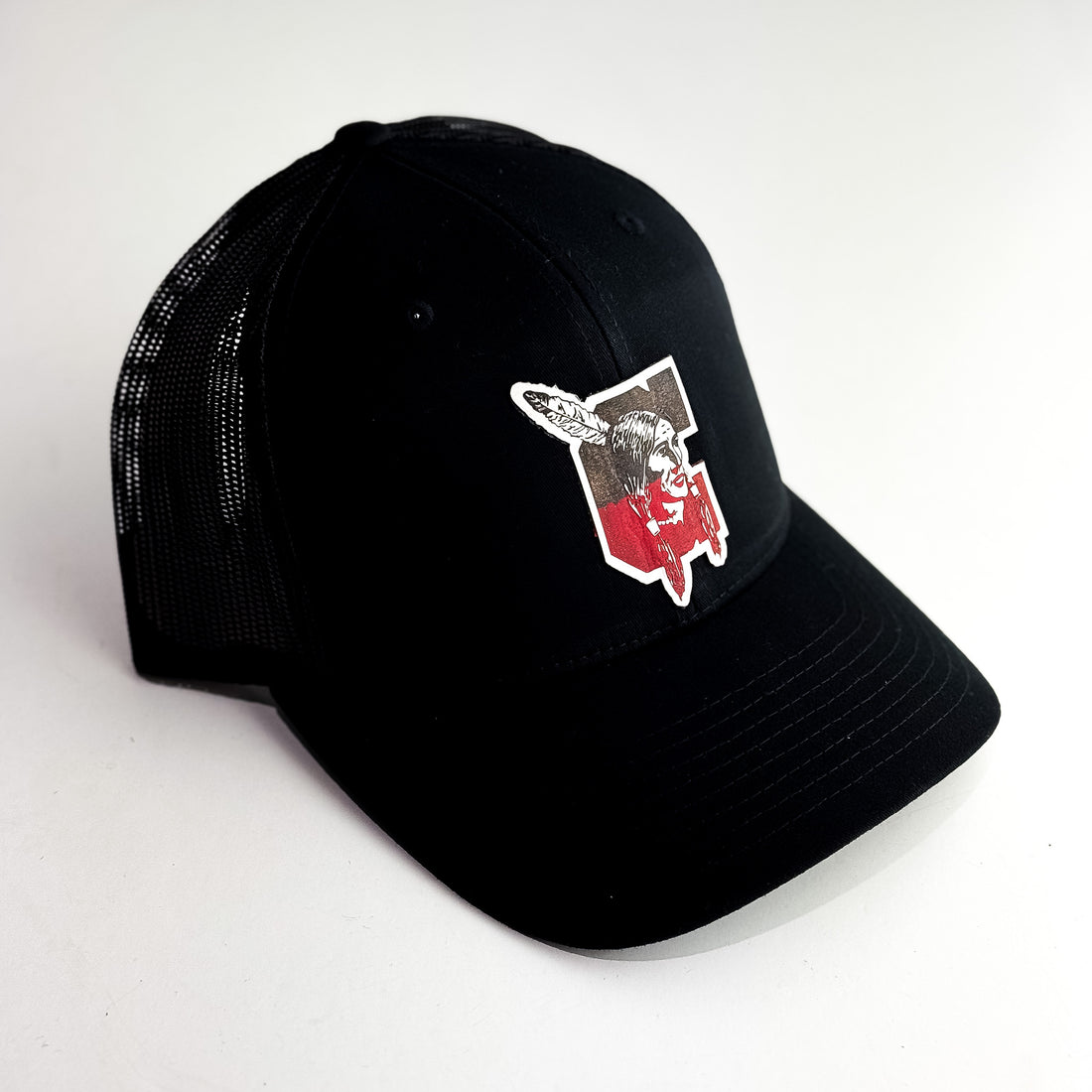 Tribe Collection | Trucker Hat | Red + Black C
