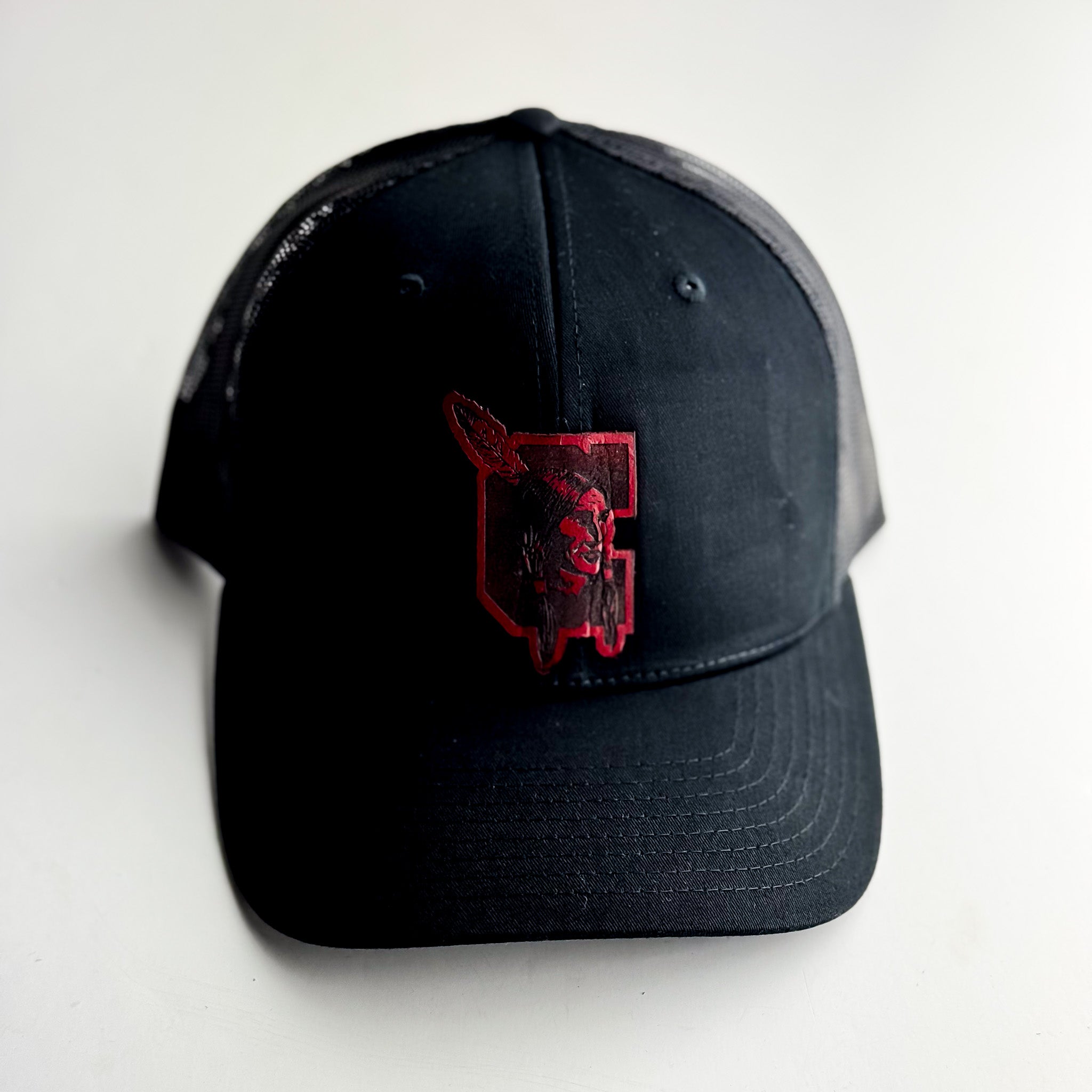 Tribe Collection | Trucker Hat | Red + Black C
