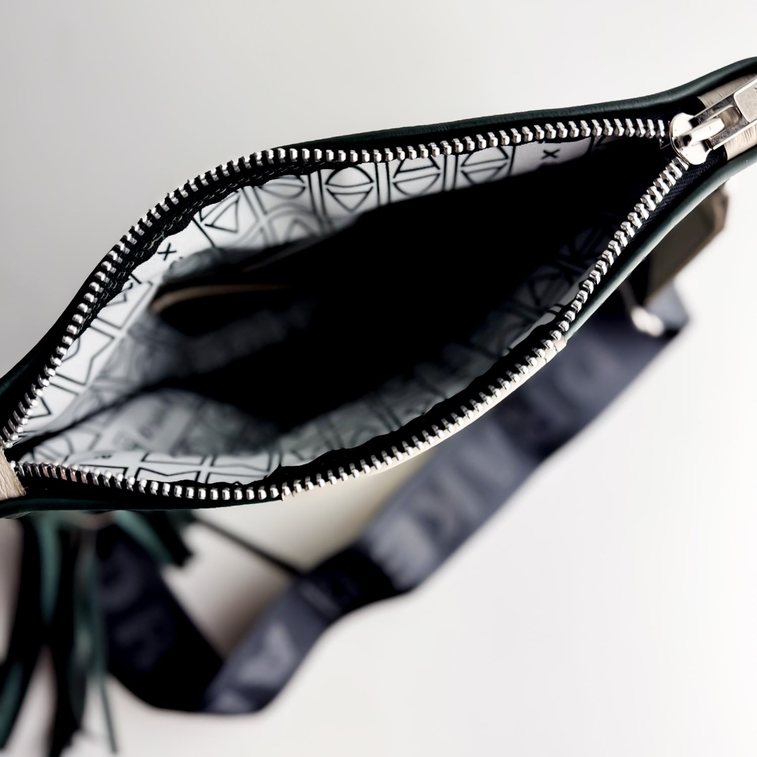 CSU Ram Collection | Jackie Crossbody | Forest + Platinum