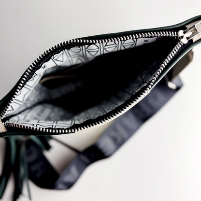CSU Ram Collection | Jackie Crossbody | Forest + Platinum
