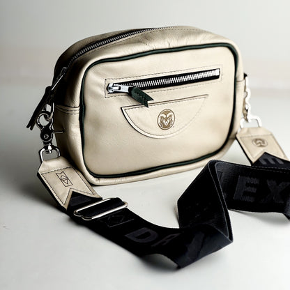 CSU Ram Collection | Maeve Crossbody | Platinum + Forest
