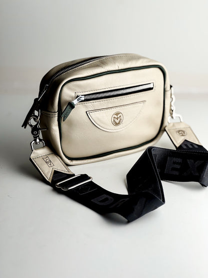 CSU Ram Collection | Maeve Crossbody | Platinum + Forest