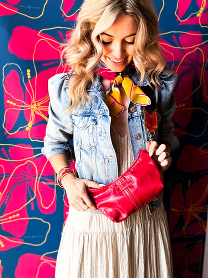 Color Theory Collection | Penelope Crossbody | Wild Berry