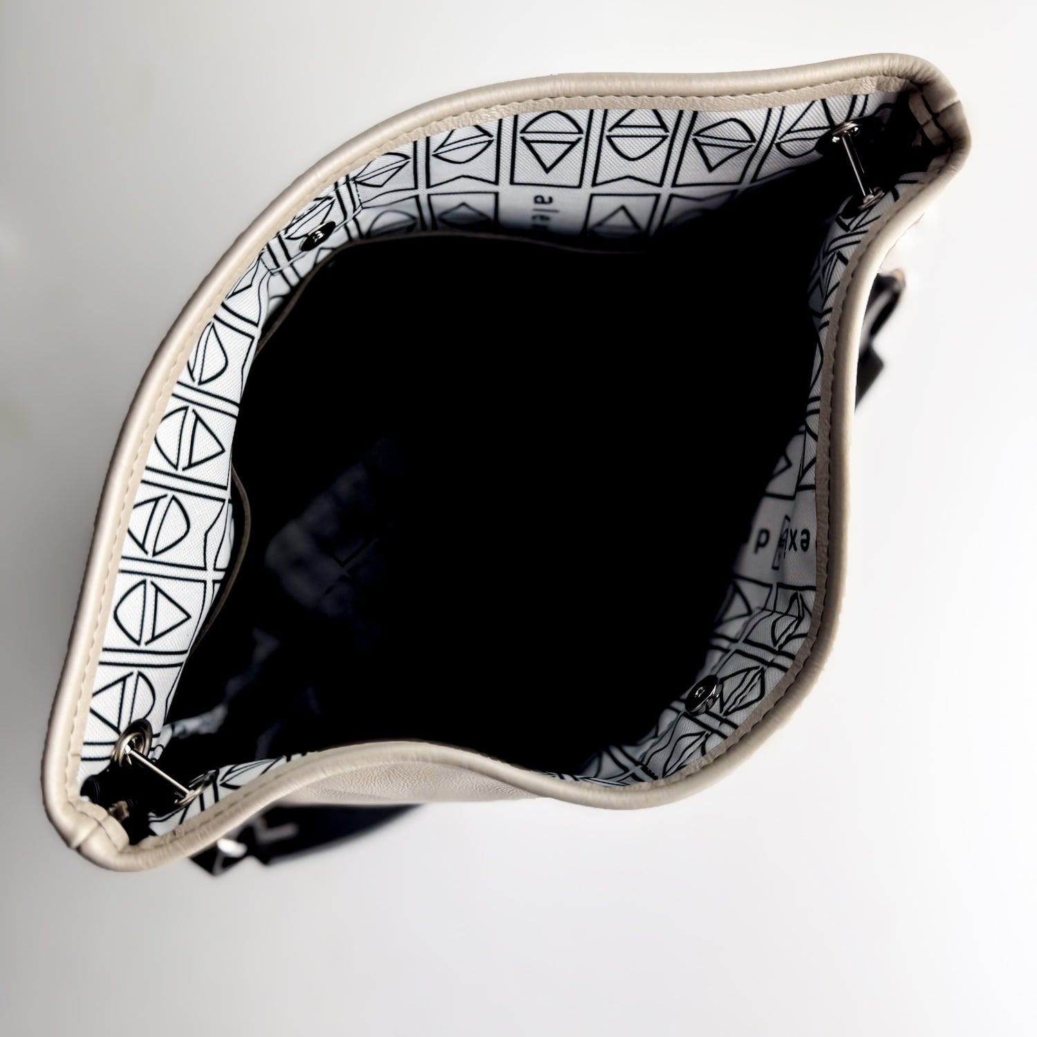 CSU Ram Collection | Tivoli Shoulder Tote | Platinum + Forest