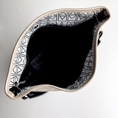 CSU Ram Collection | Tivoli Shoulder Tote | Platinum + Forest