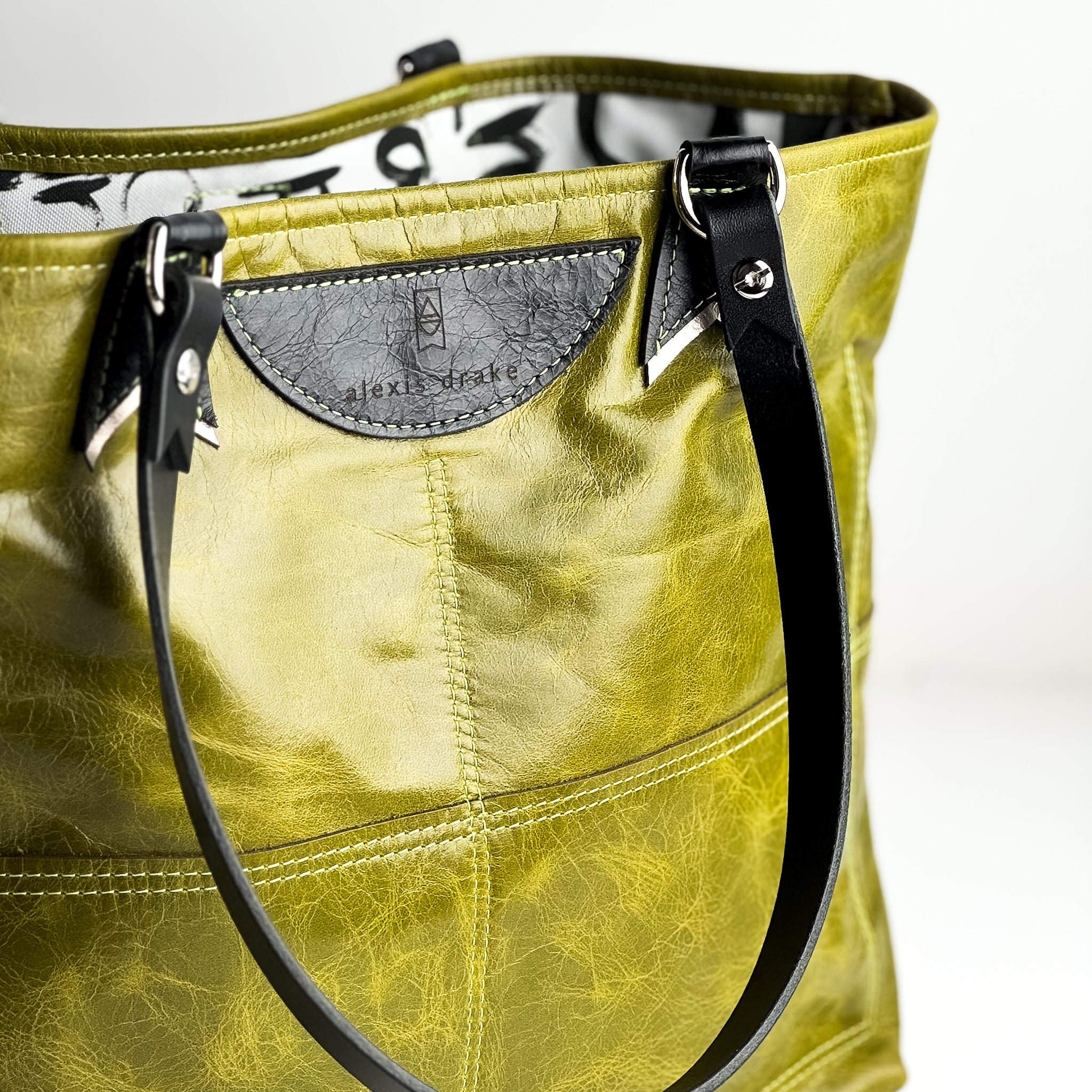 Urban Edge Collection | 9 to 5 Shoulder Tote | Olive Leaf