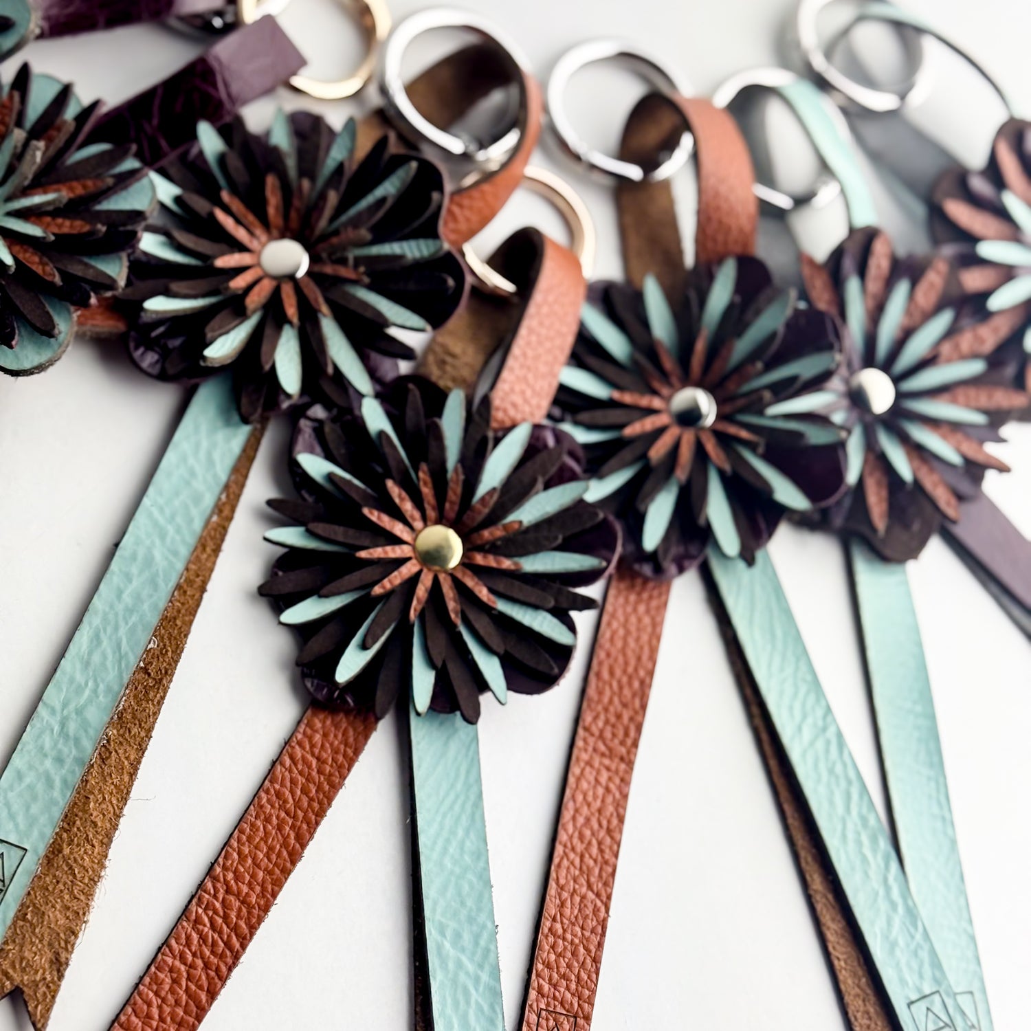 Keychain | Flower Floof Bag Charm | Autumn Reverie