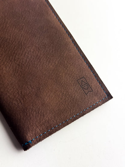 Autumn Reverie Collection | Passport Capsule Wallet | Mocha Suede
