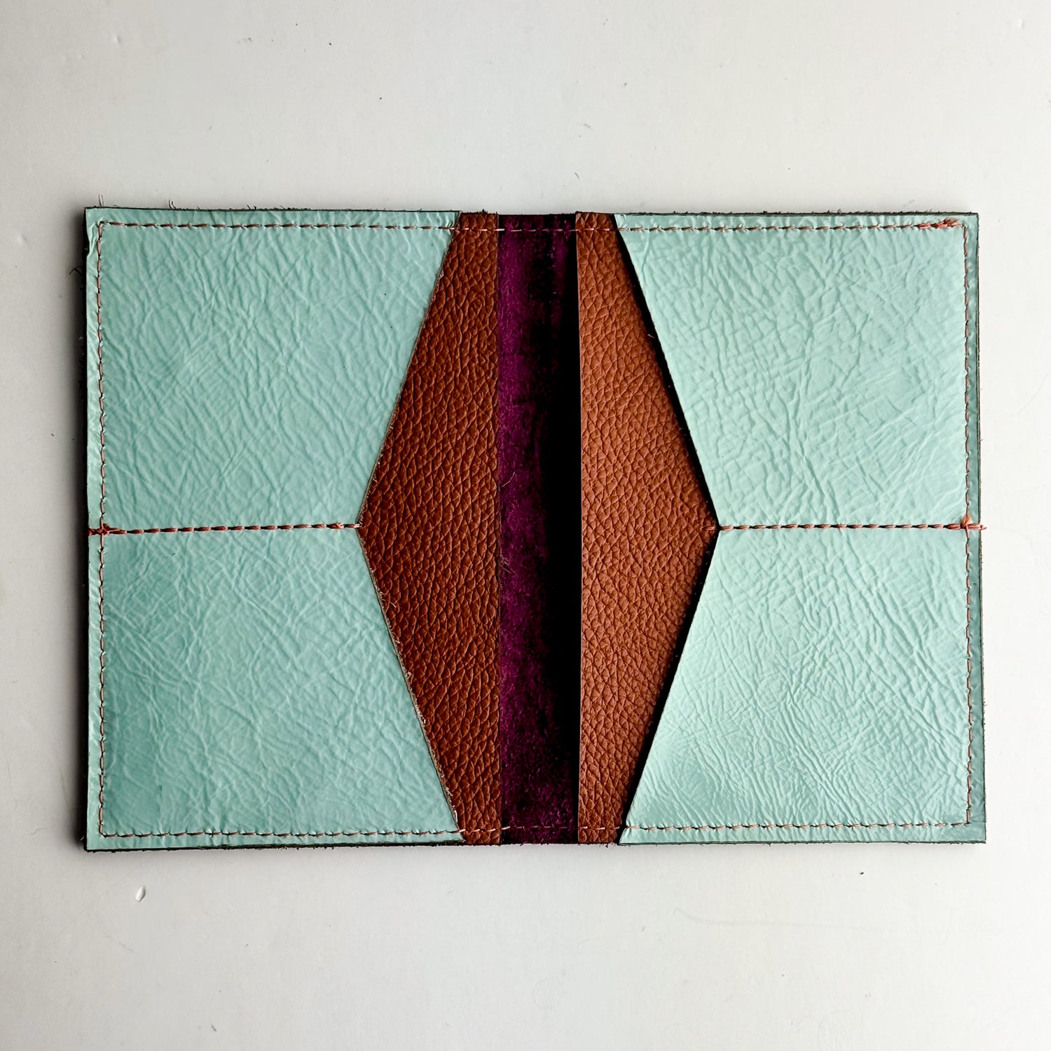Autumn Reverie Collection | Passport Capsule Wallet | Plum Croc