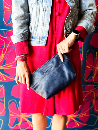 Color Theory Collection | Carry More Clutch | Midnight Navy
