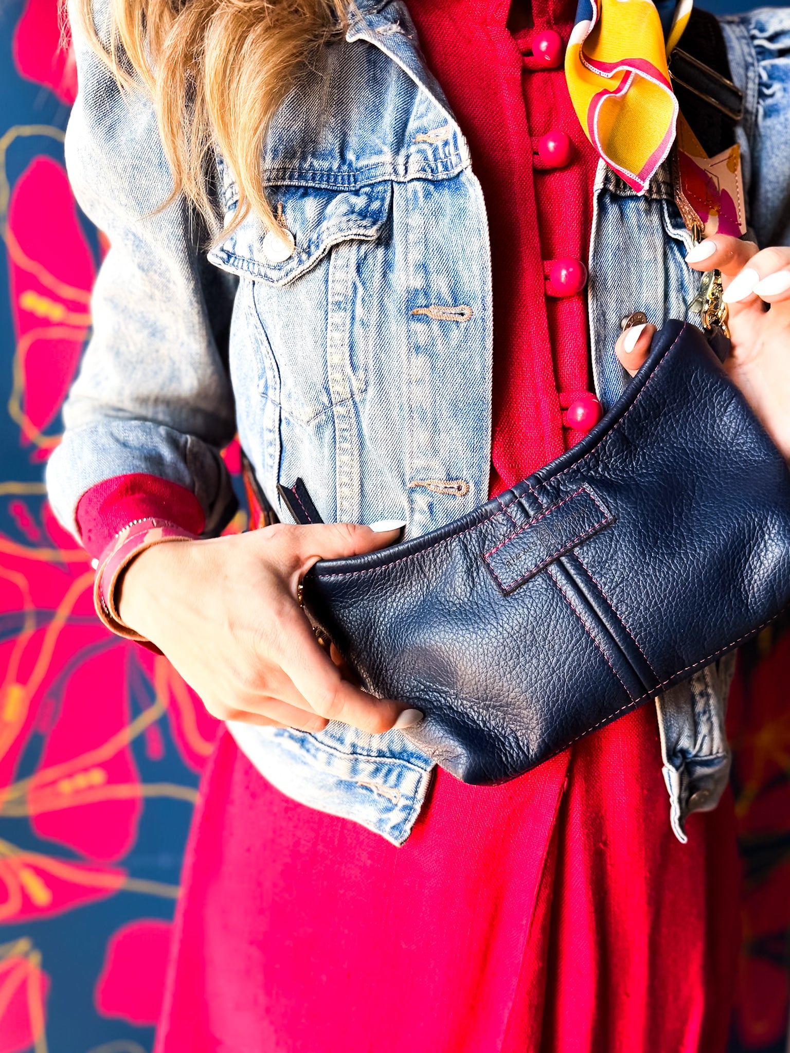 Pre-Order | Color Theory Collection | Penelope Crossbody | Midnight  Navy