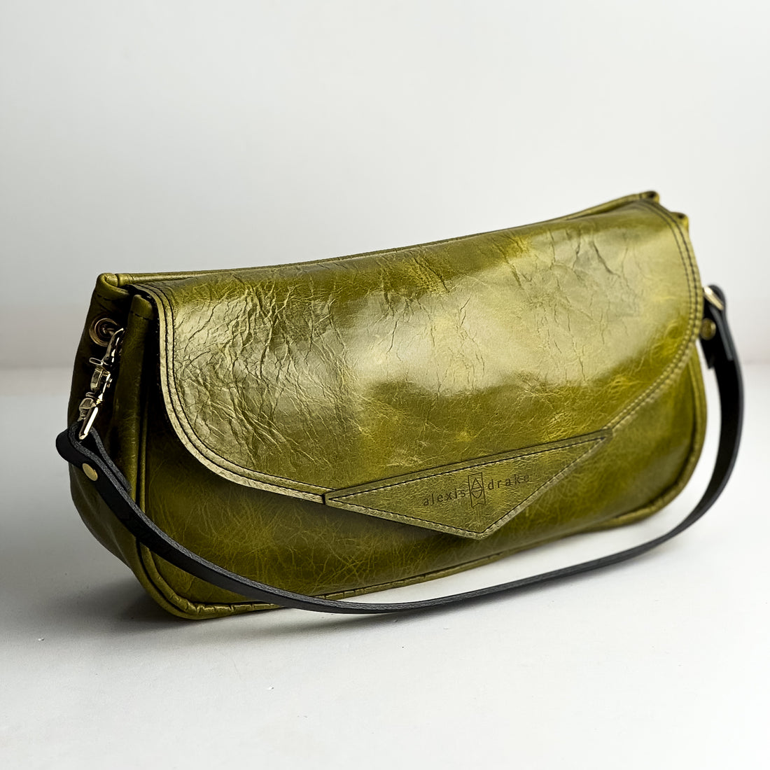 Urban Edge Collection | Adri Shoulder Tote | Olive Leaf