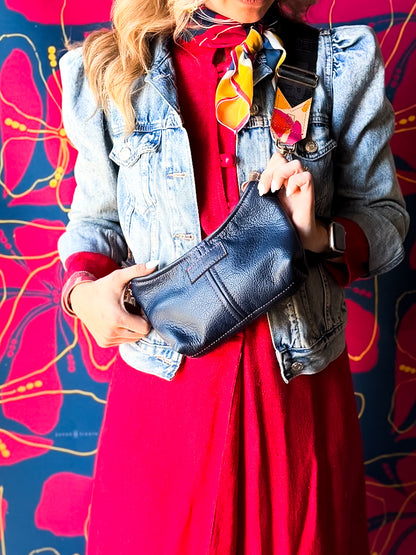 Pre-Order | Color Theory Collection | Penelope Crossbody | Midnight  Navy