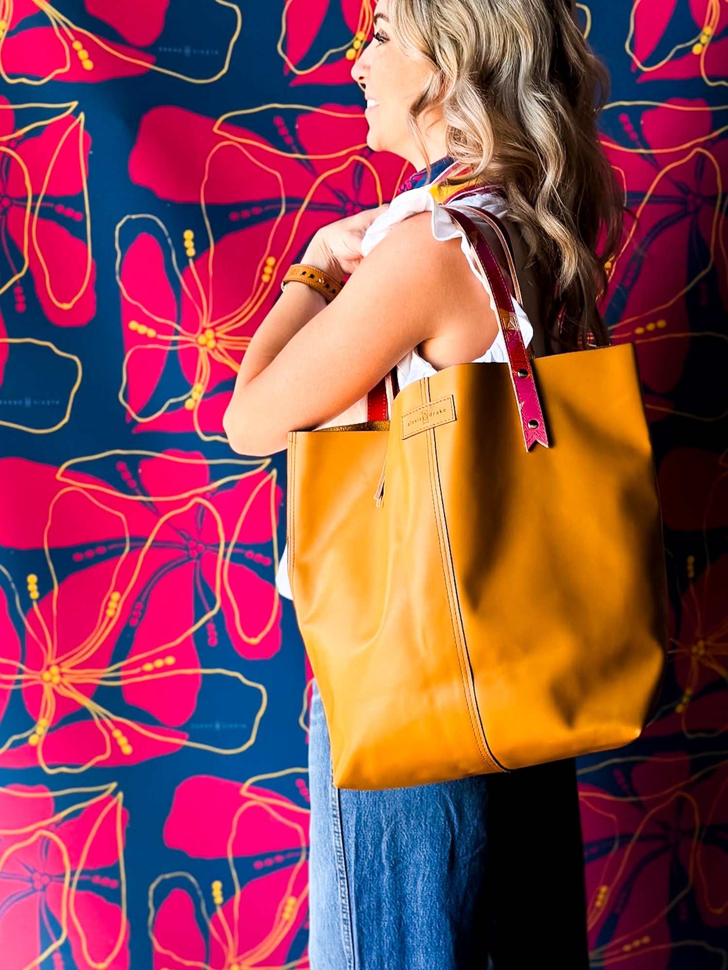 Color Theory Collection | Market Tote | Mustard