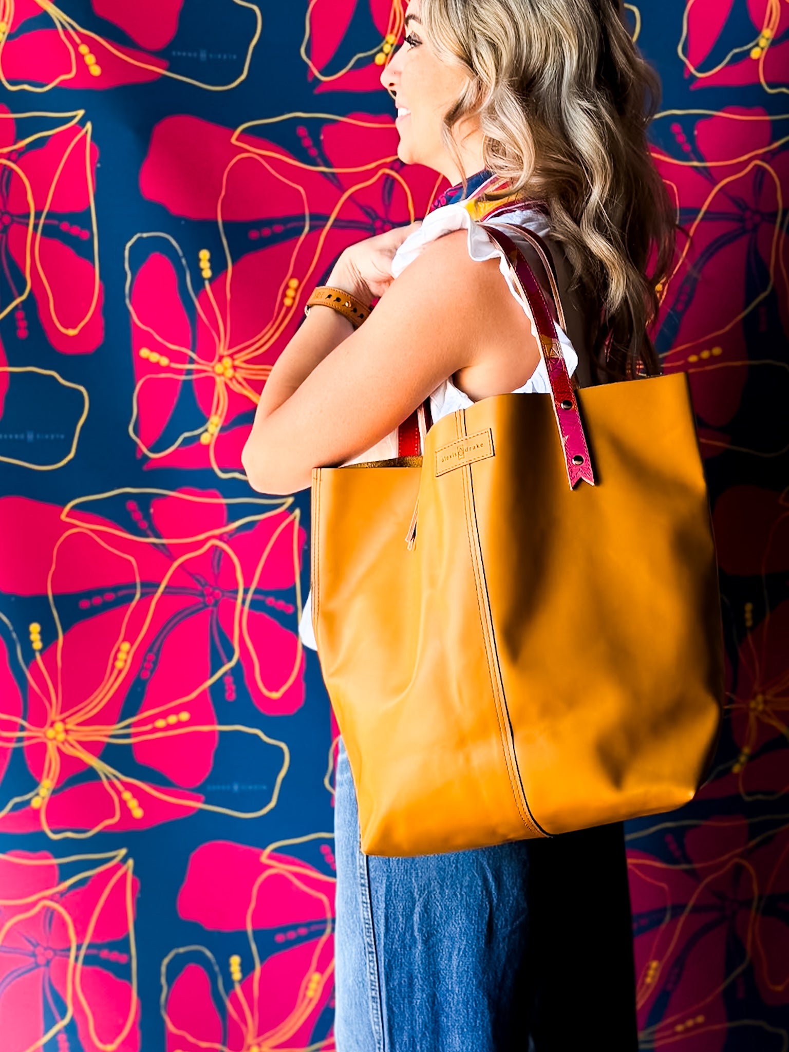 Color Theory Collection | Market Tote | Mustard