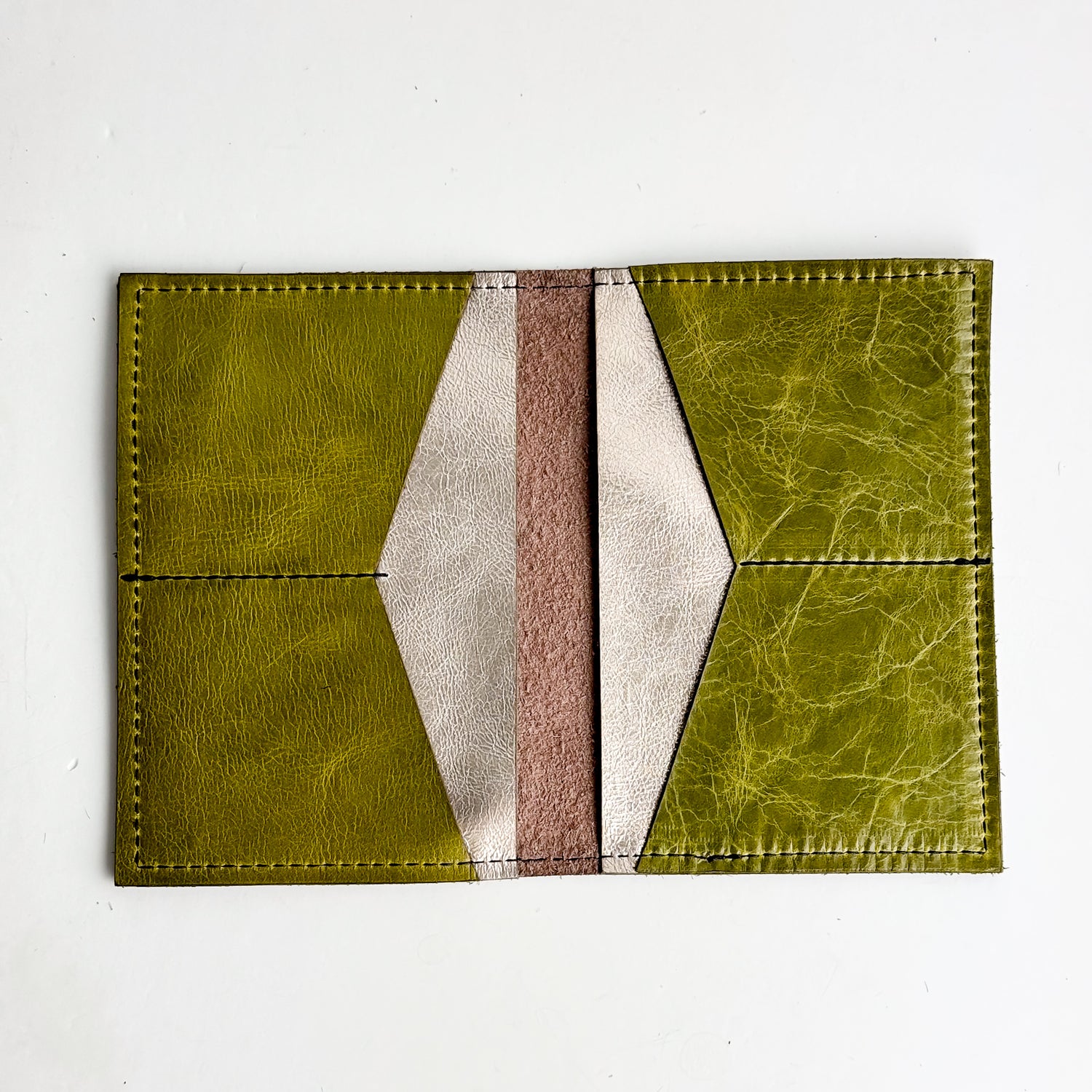 Urban Edge Collection | Capsule Wallet | Distressed Pink Jade